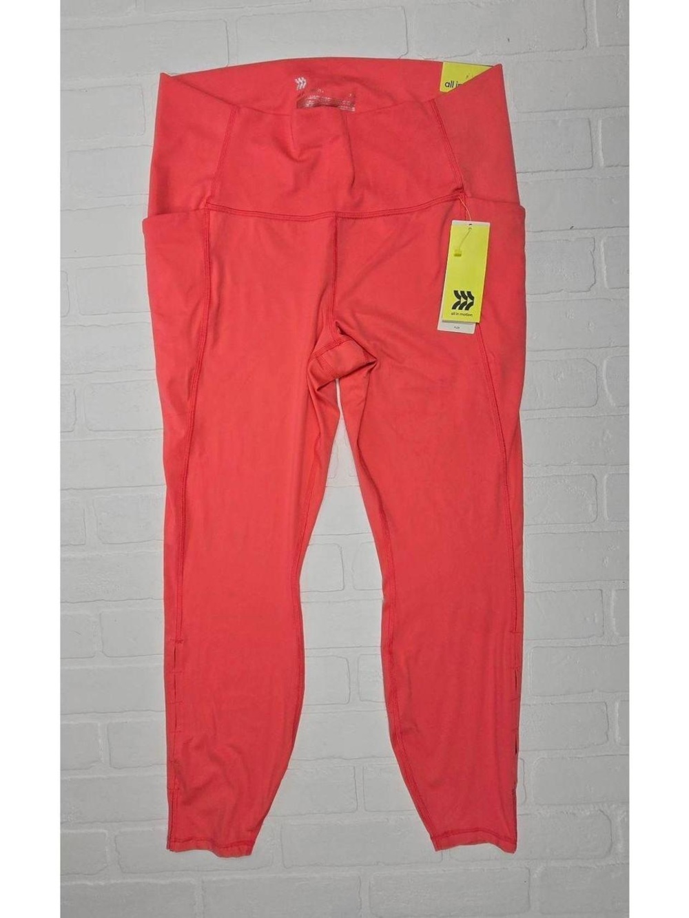 all in motion Coral High-Waist Leggings
